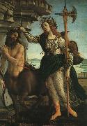 BOTTICELLI, Sandro Pallas and the Centaur f painting